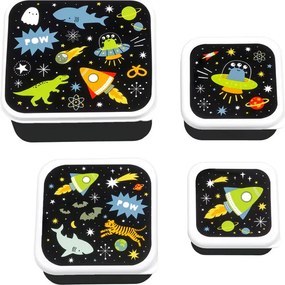 Sada 4 boxov na obed a desiatu  Galaxia