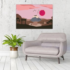 Obraz - Japonsko N⁰2 (90x60 cm)