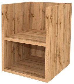 Mereo Aira, kúpeľňová skrinka 40 cm, spodná, Multidecor, Dub Wotan, MER-CN795SDWOT