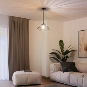 Brilagi - LED luster na lanku CERIA WIRE 1xE27/40W/230V Ø 40 cm čierna