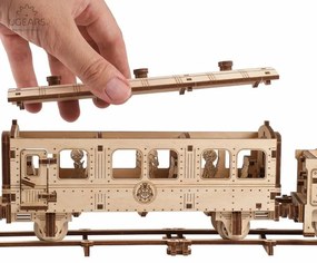 Ugears 3D drevené mechanické puzzle Harry Potter Rokfortský expres
