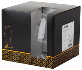Poháre na pivo 500 ml set 4 ks - Univers Glas Lunasol - 321973