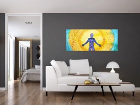 Obraz - Sila duše (120x50 cm)