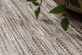 Koberec šnúrkový SIZAL PATIO ploské tkanie 3077 Boho - prírodný / béžový