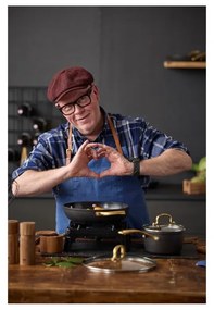 Hliníkový hrniec s nepriľnavým povrchom s pokrievkou na indukciu 2,6 l – Holm