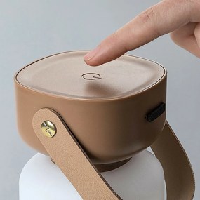 Rabalux 77143 vonkajšia stolná LED lampička Funes, funkčná, 3 W, hnedá