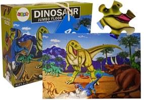 LEAN TOYS Puzzle Dinosaury 48 kusov