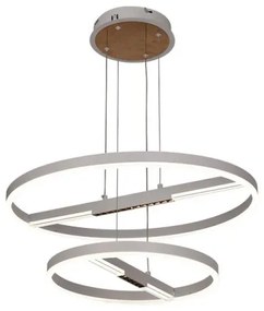 LED Stmievateľný luster na lanku LED/100W/230V 3000-6500K + diaľkové ovládanie