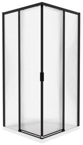 Sprchový kút štvorcový Eter 80x80x190 black