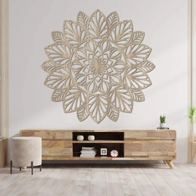 SENTOP | Mandala Kvet života z dreva - Symbol harmóniu pre váš domov | SENTOP HDF0255
