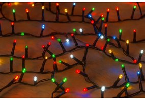 Vianočné svetielka vonkajšie FLASH multicolor 200 LED