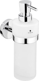 Nimco Dávkovač tekutého mydla sklenený, pumpička mosadz UNIX - UN 13031W-T-26