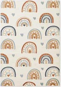 Hanse Home, Detský koberec Adventures 106415 Cream Multicolor, 120x170, viacfarebná, detská izba