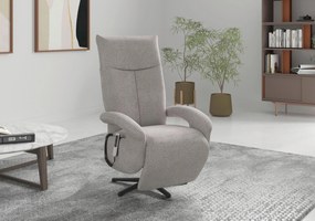 XXXLutz RELAXAČNÉ KRESLO, textil, svetlosivá Sit & More - Online Only obývacie izby - 00014401324N