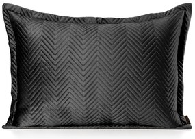 DEKORAČNÁ OBLIEČKA NA VANKÚŠ SOFIA 50X70 CM ČIERNA