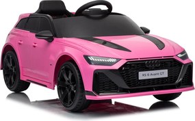Detské elektrické autíčko Audi RS6 Avant GT ružové