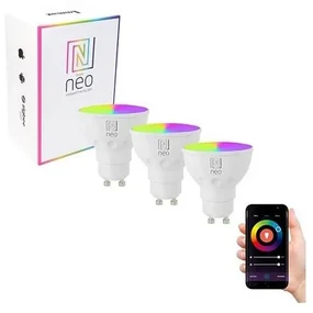 Immax Neo 07724C - SADA 3x LED RGB+CCT Stm. žiarovka GU10/4,8W/230V Wi-Fi Tuya IM0816