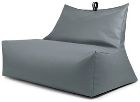 Sivý sedací vak z imitácie kože Icy Sofa – So Soft?