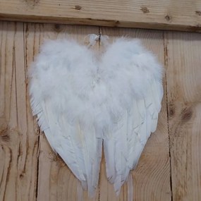 DECOLED Anjelské krídla, 30 x 27 cm, biela