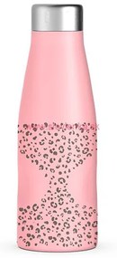 SUAVINEX - termo nerezová fľaša 500 ml JUNGLE - ružová