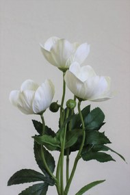 Biely umelý heleborus 63cm
