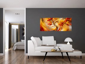 Obraz - Jesenný strom (120x50 cm)