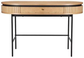 Moderný písací stolík Dalvik dubová dyha 120cm