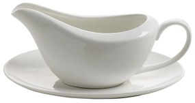 Biely porcelánový lievik na omáčku Maxwell &amp; Williams Basic, 260 ml
