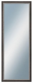 DANTIK - Zrkadlo v rámu, rozmer s rámom 60x160 cm z lišty AMALFI čierna (3118)