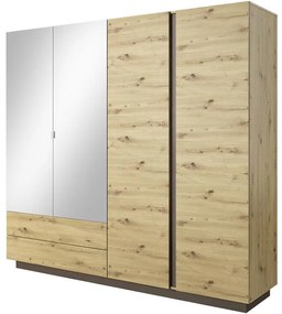 Skriňa 220 Arco dub artisan/grafit