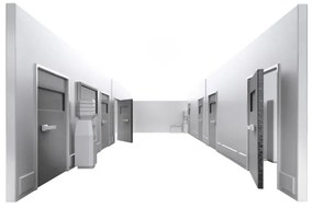 Steinel 056087-LED Kúpeľňové stropné svietidlo RSPROP2 LED/15,5W/230V 4000K IP54