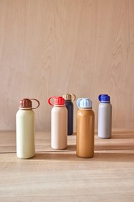 OYOY Termoska Pullo Anthracite/Camel 520 ml