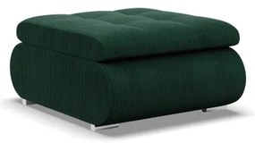 Taburetka FORESTA Poso, fľaškovo zelená