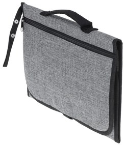 KIK Detská prebaľovacia cestovná podložka konvertibilná prebaľovacia taška sivá