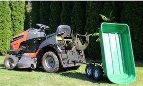 CH Čierny záhradný vyklápací vozík Fury - 75l