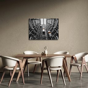 Obraz výťahu v budove (70x50 cm)