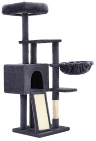 Škrabadlo pre mačky Elissa sivé