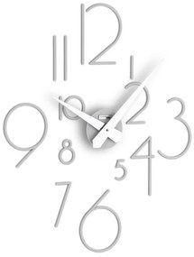 Designové nástěnné nalepovací hodiny I211GR grey IncantesimoDesign 85cm