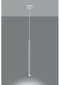 Sollux SL.0465 - Luster na lanku PASTELO 1xG9/8W/230V biela