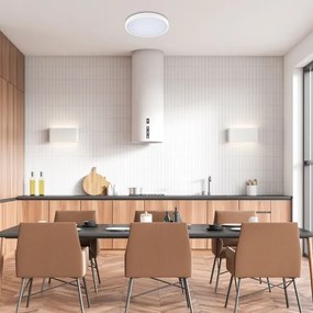 Rabalux 71428-LED Stm. kúp. stropné svietidlo ALENZO LED/24W/230V IP44 biela + DO