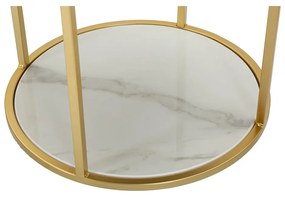 Béžový nočný stolík Montpellier - Mauro Ferretti