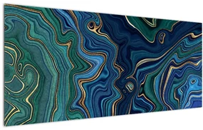 Obraz - Achátový mramor (120x50 cm)