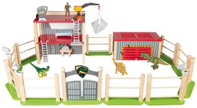 Playtive Drevená konská farma/dinoland ( dinoland) (100357204)