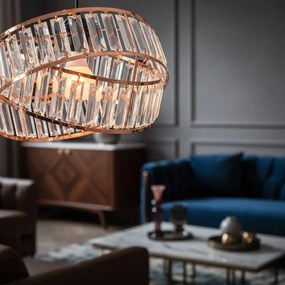 Toolight Toolight, závesné svietidlo 1xE27 APP1105-1CP, ružové zlato, OSW-06329