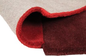 Flair Rugs, POŠKODENÝ Kusový koberec Abstract Collage Red, 150x240, červená, chodba / predsieň