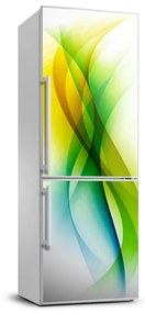 Nálepka na chladničku Abstraktné vlny FridgeStick-70x190-f-91760180