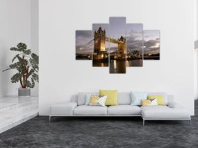 Obrázok - Tower Bridge v noci (150x105 cm)