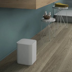 Gedy SEVENTY odpadkový kôš výklopný, 8 l, plast ABS, šedá 630908