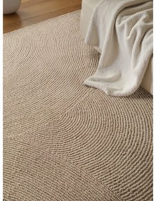 Béžový ručne tkaný vlnený koberec 120x180 cm Eleni Light Beige – Hanse Home
