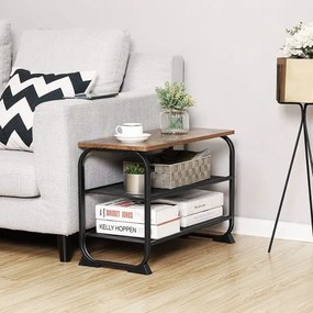 Botník DAVOR hnedá/čierna